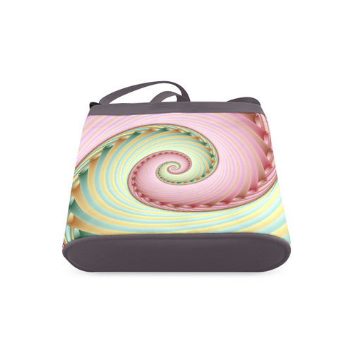 Cloud Nine Abstract Fractal Art Crossbody Bags (Model 1613)