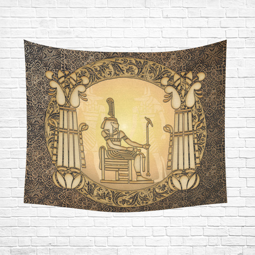 Agyptian sign Cotton Linen Wall Tapestry 60"x 51"