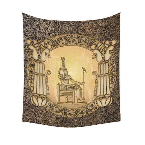 Agyptian sign Cotton Linen Wall Tapestry 51"x 60"
