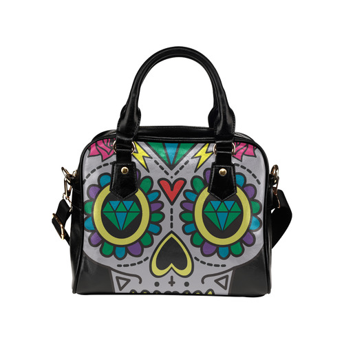 skull- Shoulder Handbag (Model 1634)