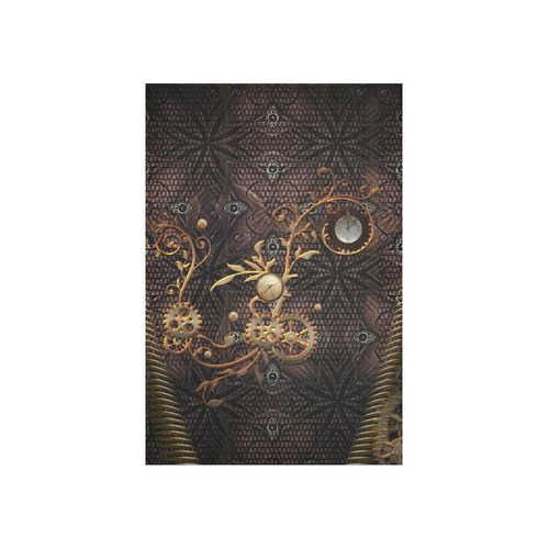 Steampunk, gallant design Cotton Linen Wall Tapestry 40"x 60"