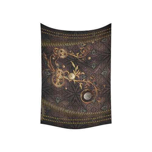 Steampunk, gallant design Cotton Linen Wall Tapestry 60"x 40"