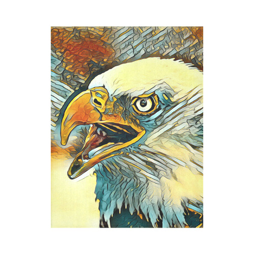 Animal_Art_Eagle20161201_by_JAMColors Cotton Linen Wall Tapestry 60"x 80"