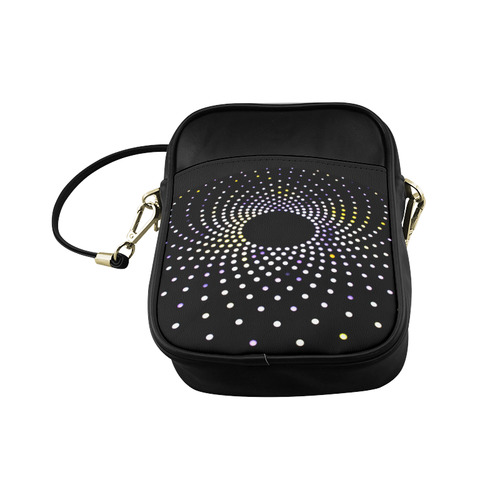 Abstract Light Dots Sling Bag (Model 1627)