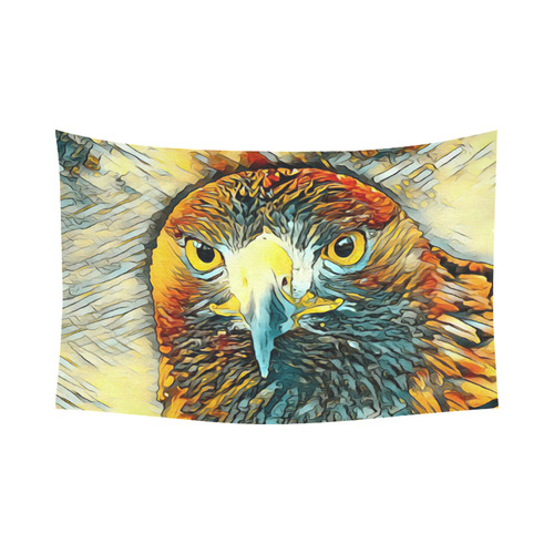 Animal_Art_Eagle20161202_by_JAMColors Cotton Linen Wall Tapestry 90"x 60"