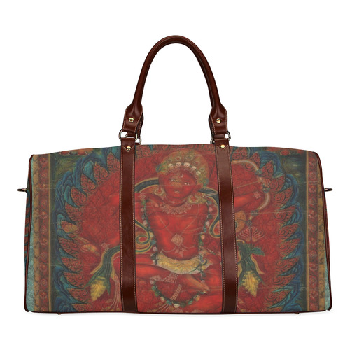 Kurukulla From Tibetan Buddhism Waterproof Travel Bag/Small (Model 1639)