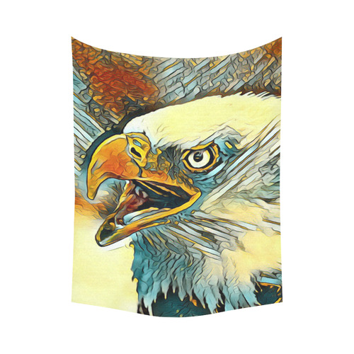 Animal_Art_Eagle20161201_by_JAMColors Cotton Linen Wall Tapestry 60"x 80"