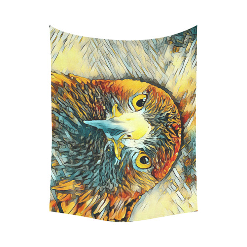 Animal_Art_Eagle20161202_by_JAMColors Cotton Linen Wall Tapestry 80"x 60"