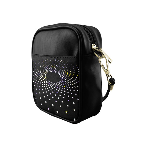 Abstract Light Dots Sling Bag (Model 1627)