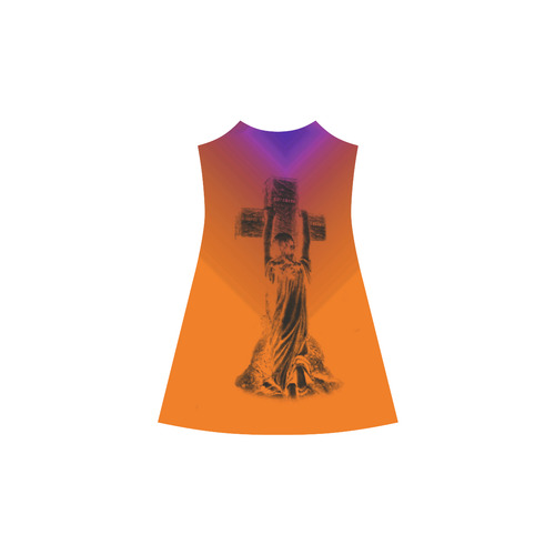 Pray For Help to the Angels Alcestis Slip Dress (Model D05)