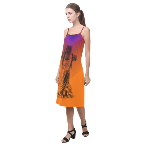 Pray For Help to the Angels Alcestis Slip Dress (Model D05)