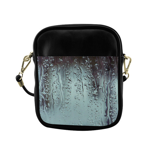 Rain on Window Glass Sling Bag (Model 1627)