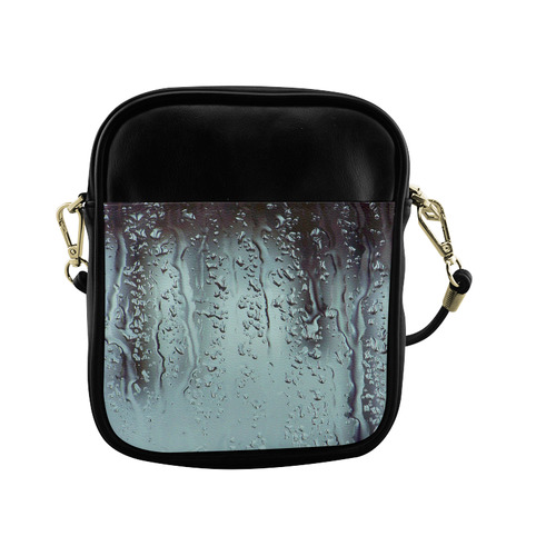 Rain on Window Glass Sling Bag (Model 1627)