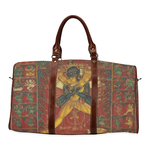 Kalachakra Deity Waterproof Travel Bag/Small (Model 1639)