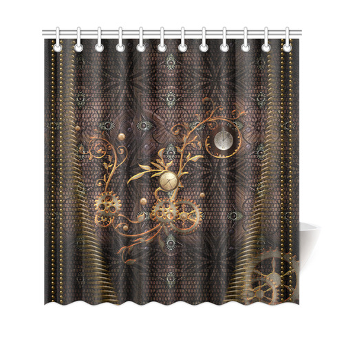 Steampunk, gallant design Shower Curtain 69"x72"