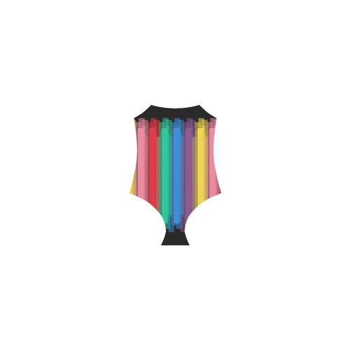Colorful statement Strap Swimsuit ( Model S05)