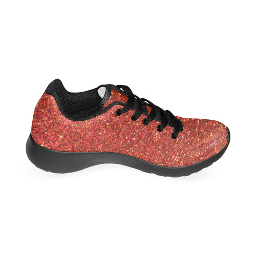 Sparkles Red Glitter Women’s Running Shoes (Model 020)