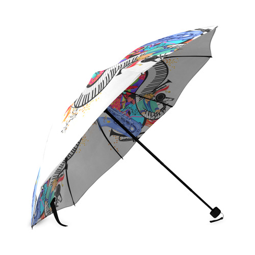 Colorful Music Umbrella Piano Jazz By Juleez Foldable Umbrella (Model