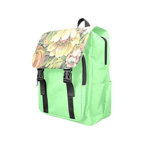 Grandma's Couch Floral Apholstery Look Casual Shoulders Backpack (Model 1623)