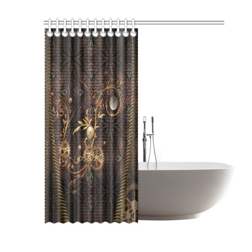 Steampunk, gallant design Shower Curtain 60"x72"