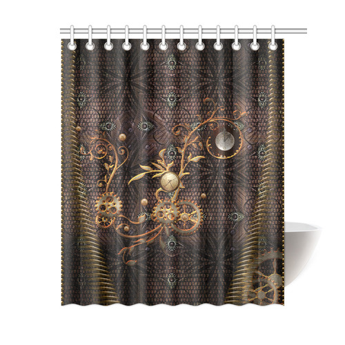 Steampunk, gallant design Shower Curtain 60"x72"