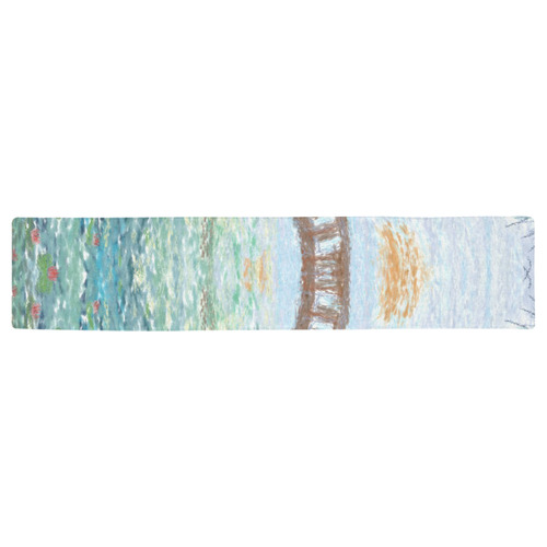 impressionist Table Runner 16x72 inch