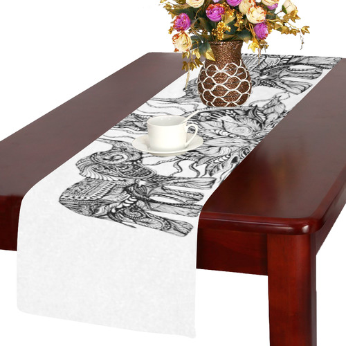 elephants 1310 Table Runner 14x72 inch