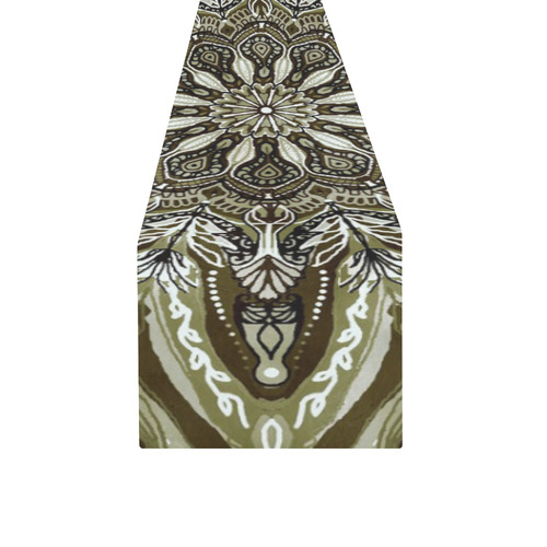 mandala beach 10 Table Runner 14x72 inch