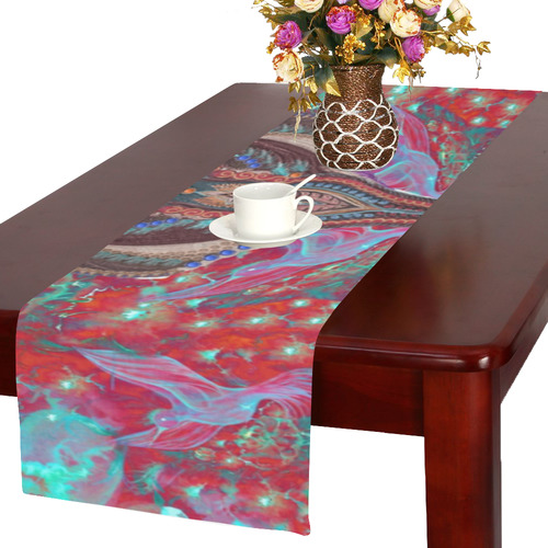 ROYAL BIRDS Table Runner 16x72 inch