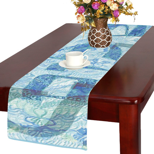 shalom h-e- Table Runner 14x72 inch