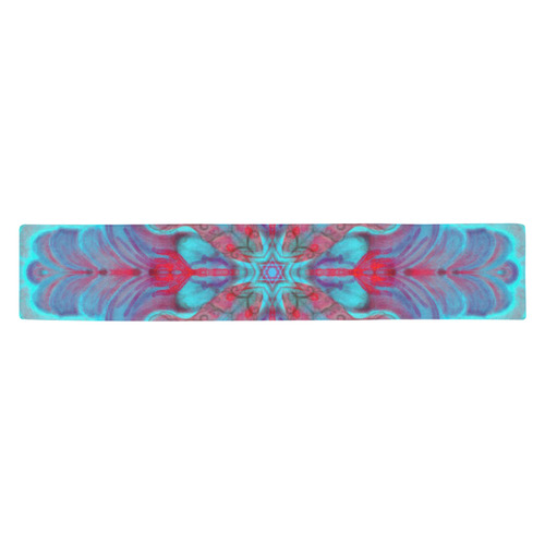 mandala hamsa 1-7 Table Runner 14x72 inch