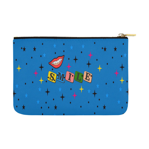 Smile Popart by Popart Lover Carry-All Pouch 12.5''x8.5''