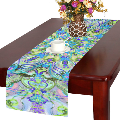 mandala 3 Table Runner 14x72 inch