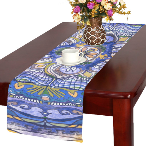 vitrage 9 Table Runner 14x72 inch