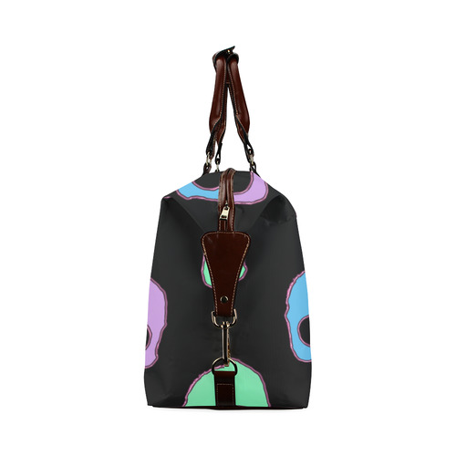 Pastel Skulls Classic Travel Bag (Model 1643) Remake