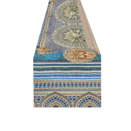 greek r n back Table Runner 16x72 inch