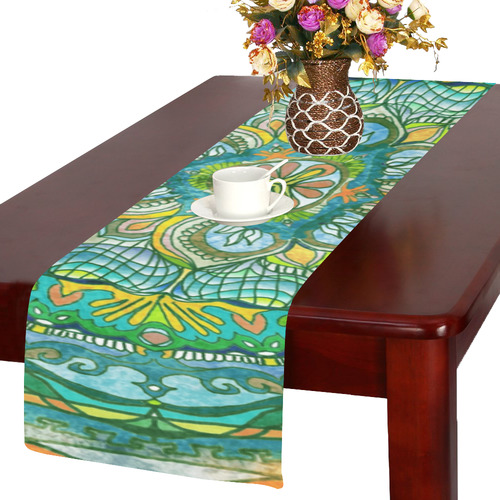 vitrage 6 Table Runner 14x72 inch