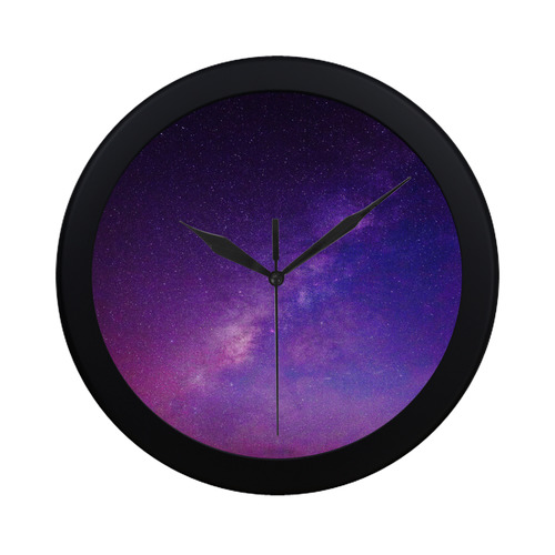 Purple Blue Starry Night Sky