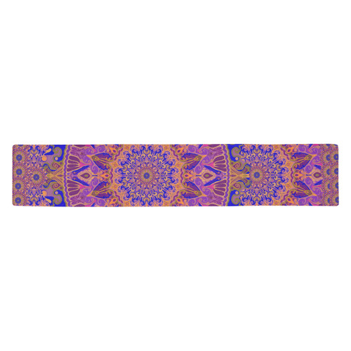 boho mandala 8 Table Runner 14x72 inch