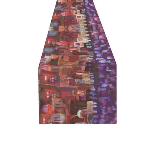 jerusalem  rose Table Runner 16x72 inch