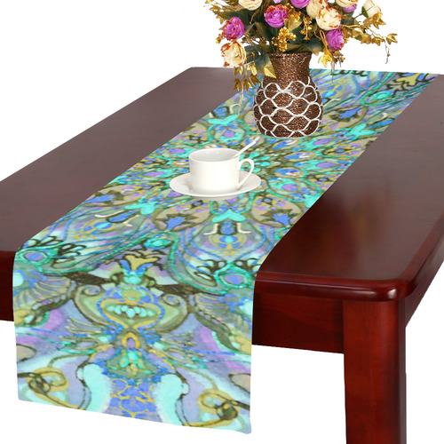 mandala 2 Table Runner 16x72 inch