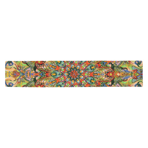 mandala 7 Table Runner 14x72 inch