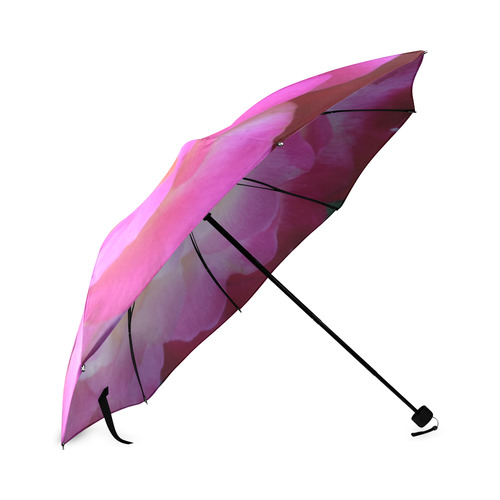 pink rose Foldable Umbrella (Model U01)