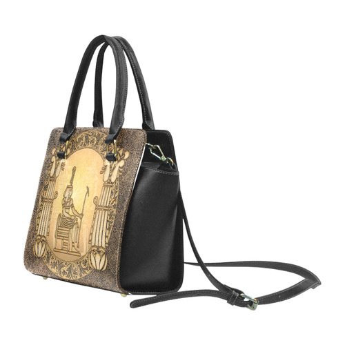 Agyptian sign Rivet Shoulder Handbag (Model 1645)