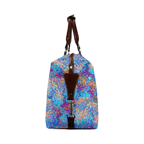 Colorful Tree Art Print Tree Carnival by Juleez Classic Travel Bag (Model 1643) Remake