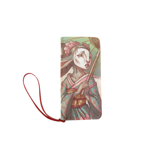 Bunny Geisha Women's Clutch Wallet (Model 1637)