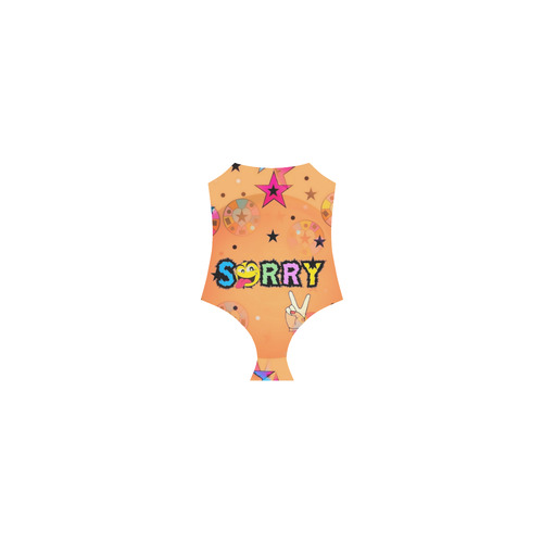 Sorry by Popart Lover Strap Swimsuit ( Model S05)