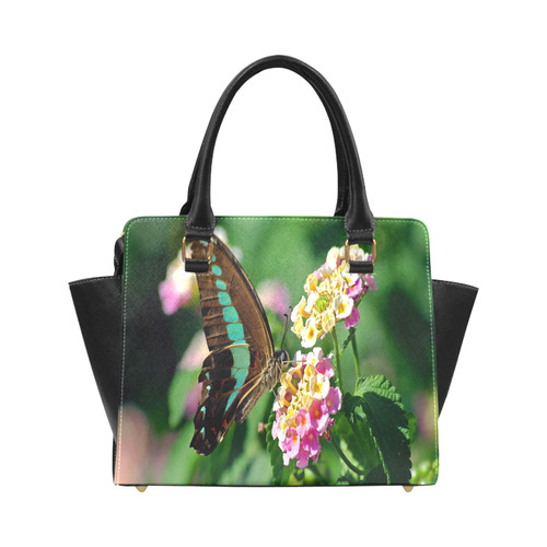 Swallowtail Butterfly Classic Shoulder Handbag (Model 1653)