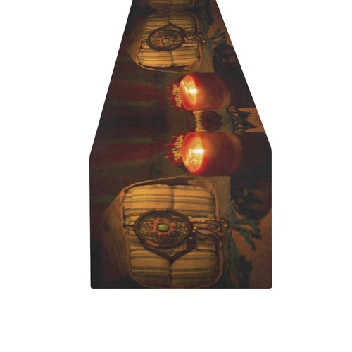 Dream Catcher and Candle Light Sweet Dream Table Runner 16x72 inch