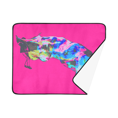 bubble boy Beach Mat 78"x 60"